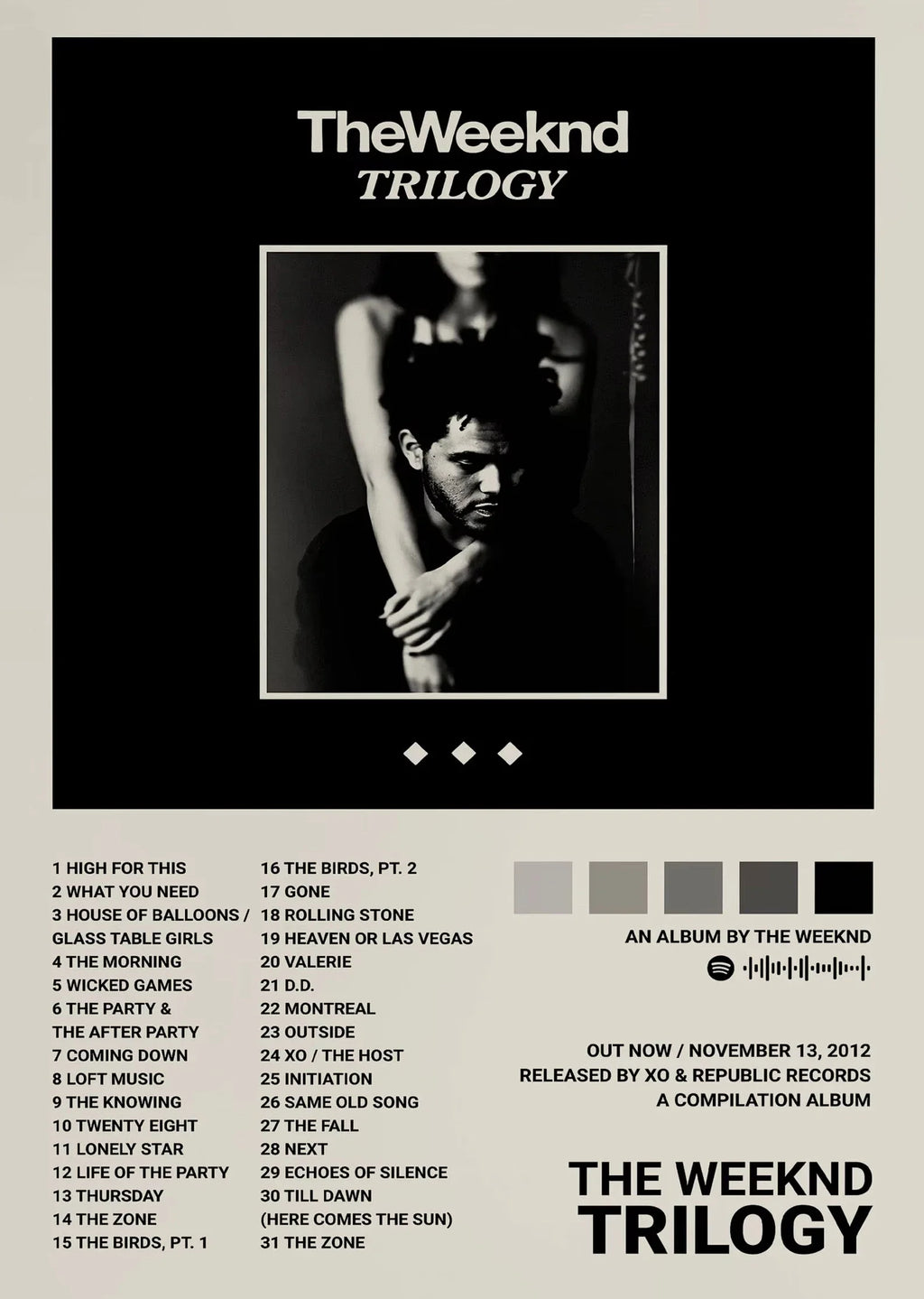Plakat "The Weeknd"