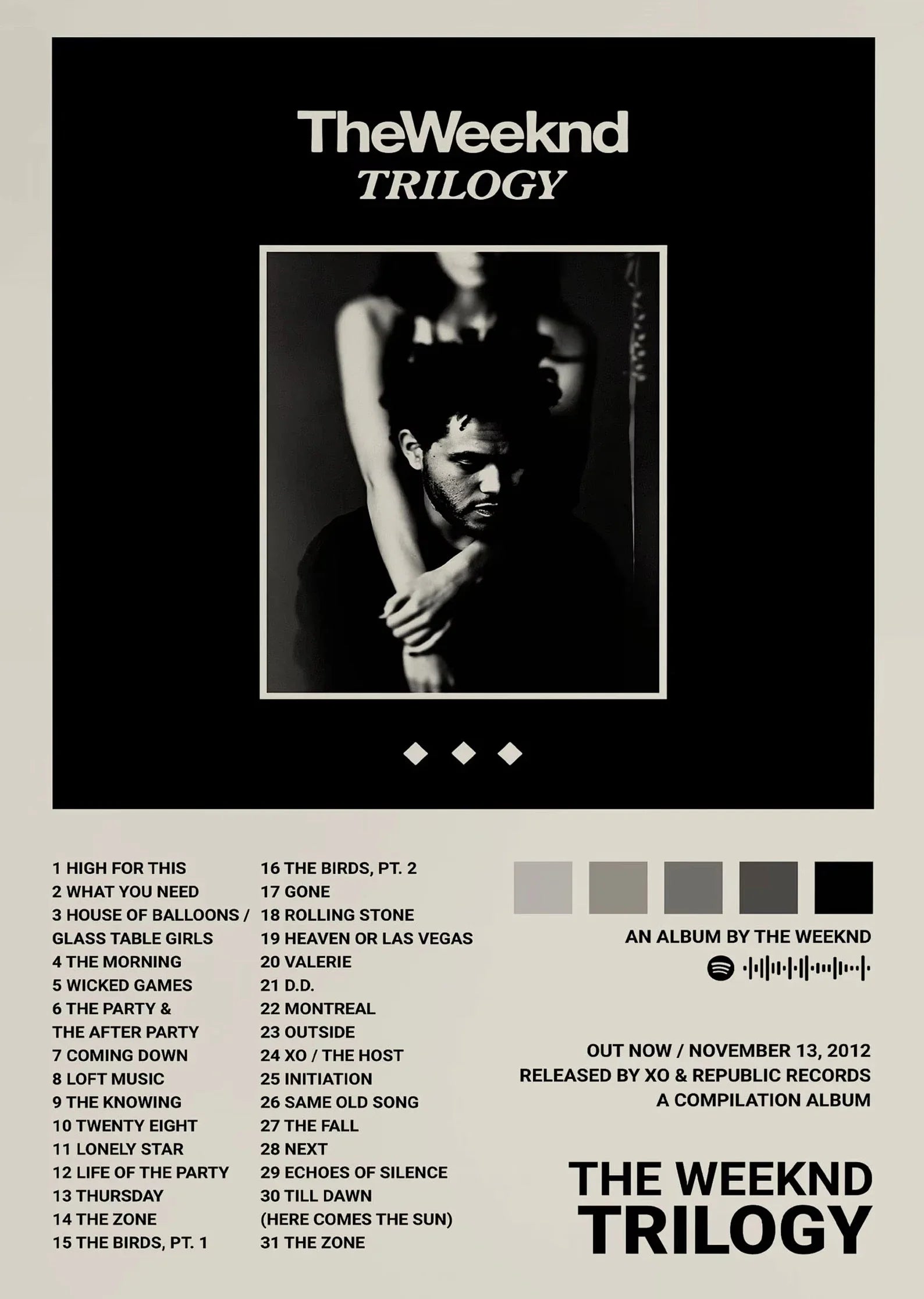 Plakat "The Weeknd"