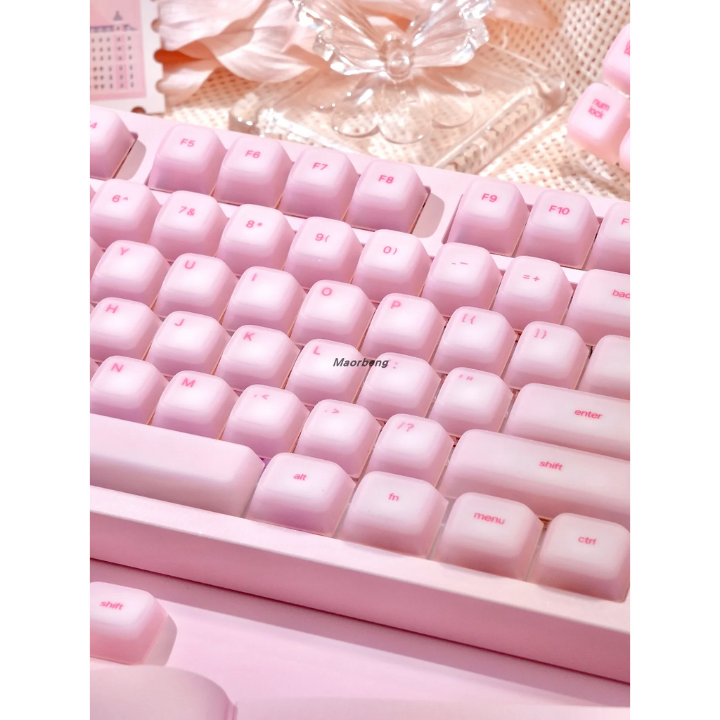 Różowa Klawiatura Mechaniczna