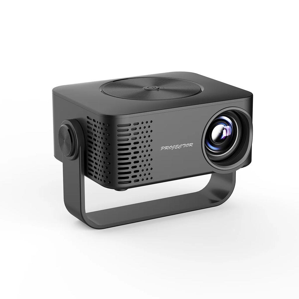 Przenośny Projektor Mini Beamer 1080P z Wi-Fi i Głośnikiem