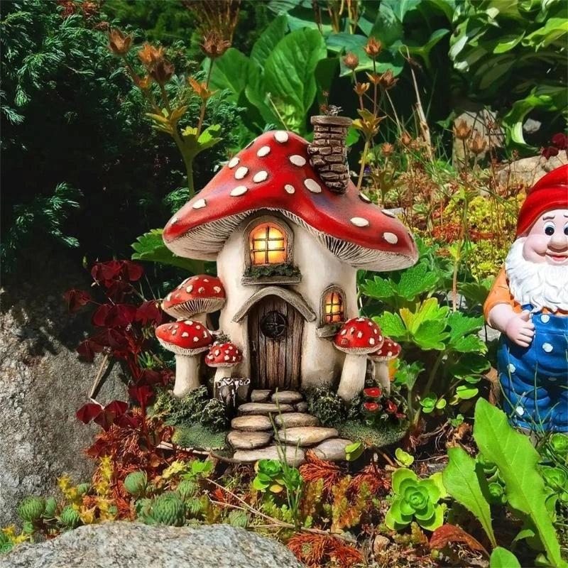 Grzybek ozdoba do ogrodu