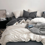 Zestaw poszewek - prześcieradło, poduszki i kołdra