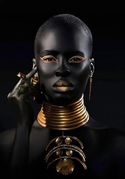 Obraz na płótnie "Złota Bogini"