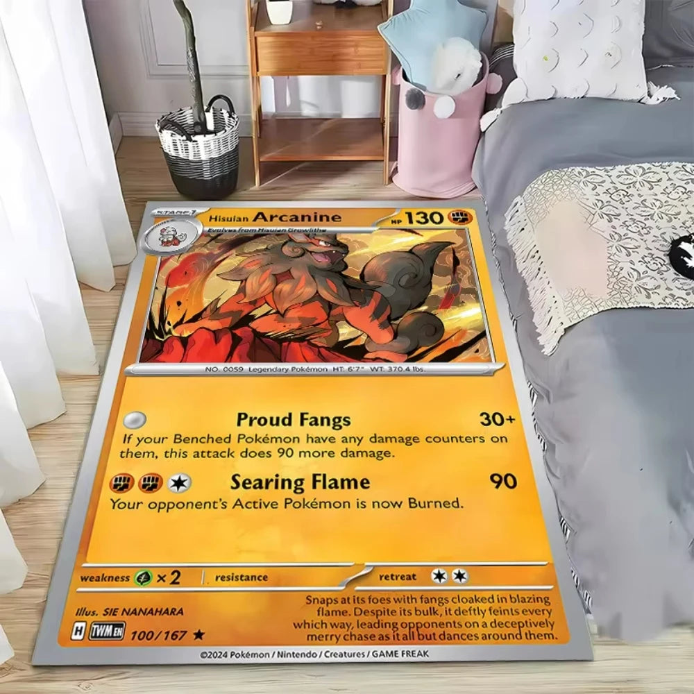 Dywan z Kartami Pokemon