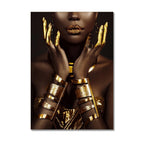 Obraz na płótnie "Złota Bogini"