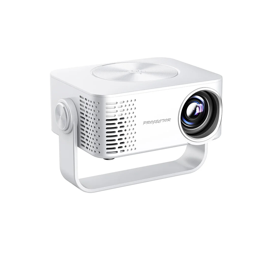 Przenośny Projektor Mini Beamer 1080P z Wi-Fi i Głośnikiem