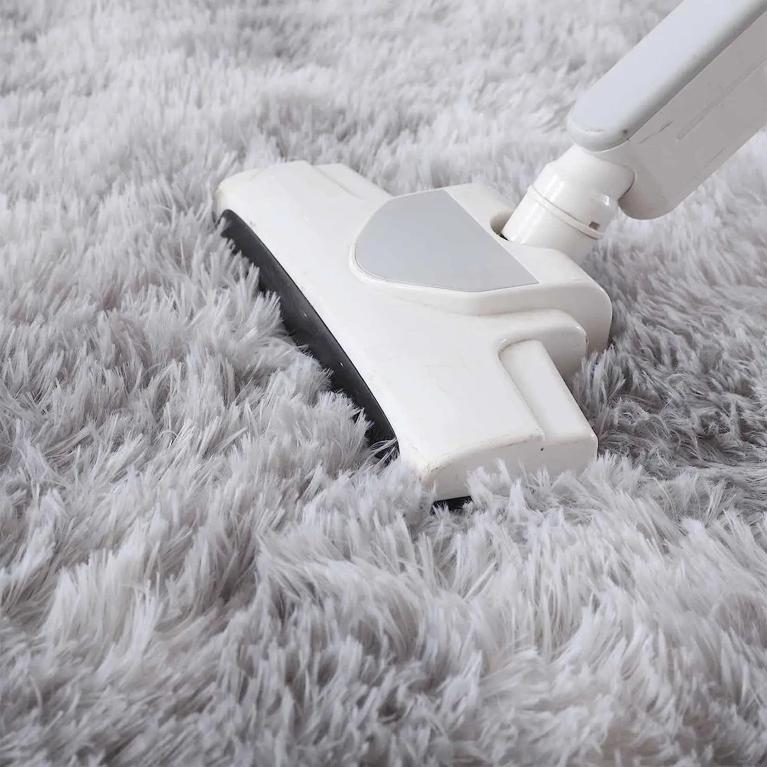 Okrągły, puszysty dywan