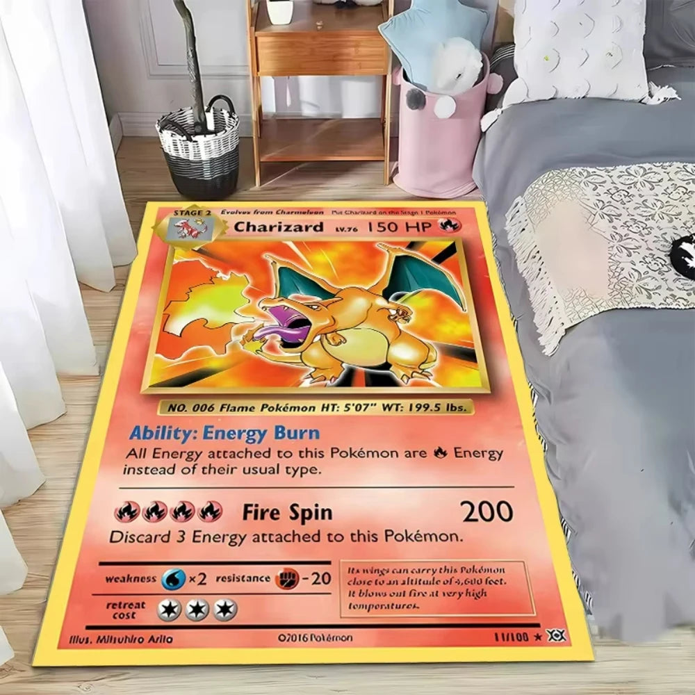 Dywan z Kartami Pokemon