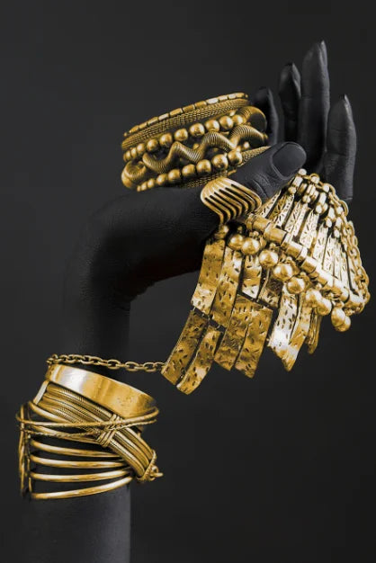 Obraz na płótnie "Złota Bogini"