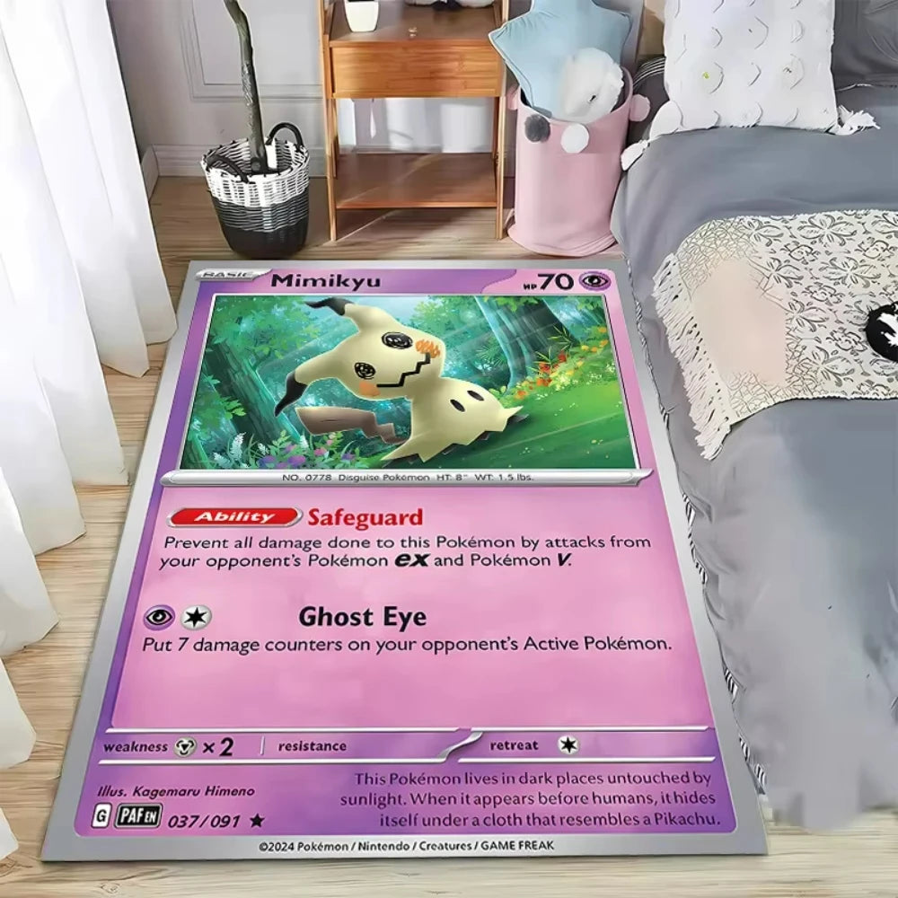 Dywan z Kartami Pokemon