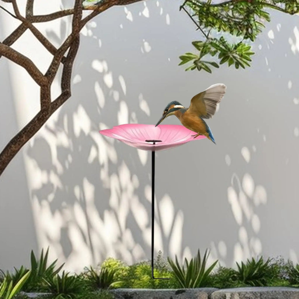 Poidło i Karmnik dla Ptaków Ogrodowe Kwiat