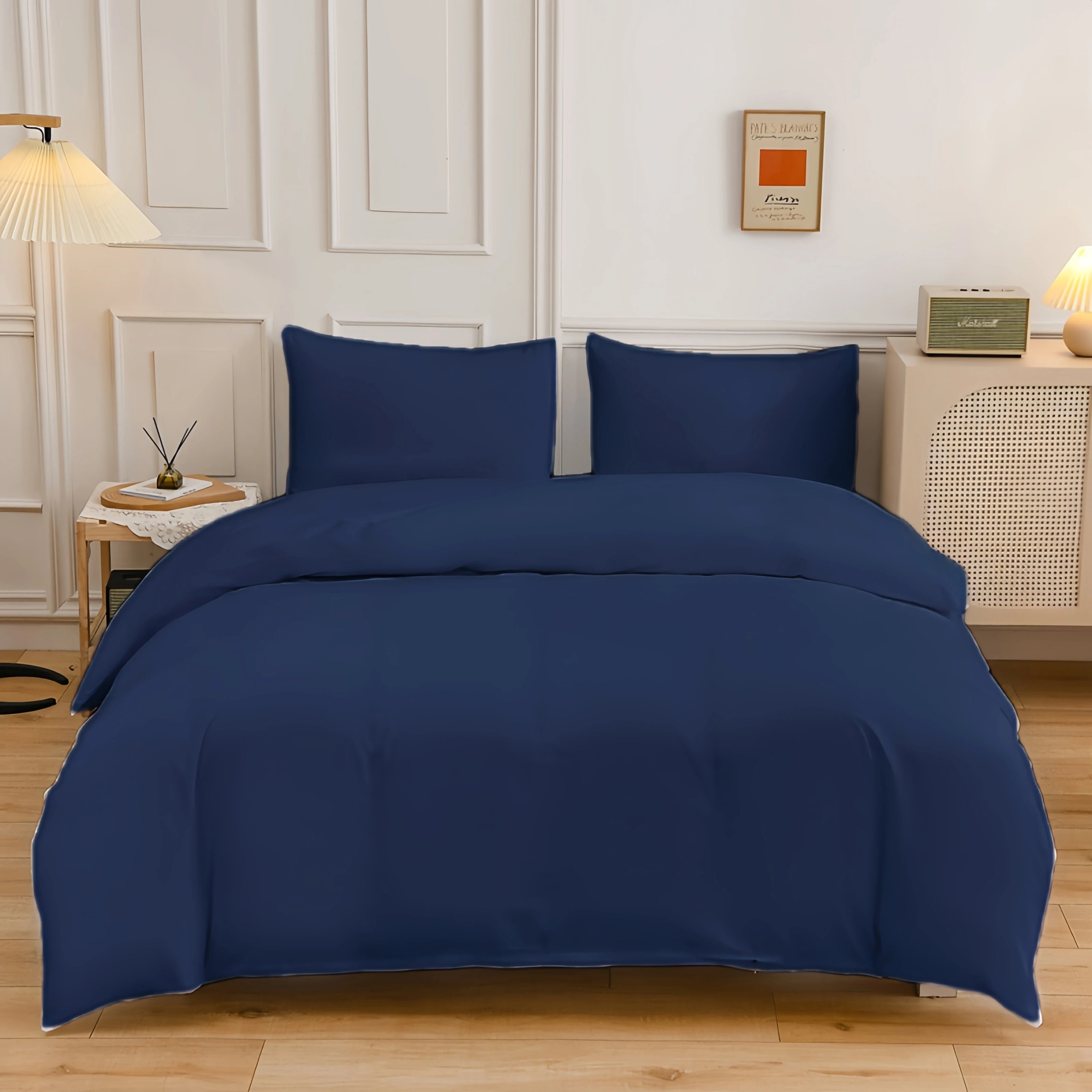 Elegancki Zestaw Pościeli w Jednolitym Kolorze