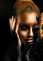 Obraz na płótnie "Złota Bogini"