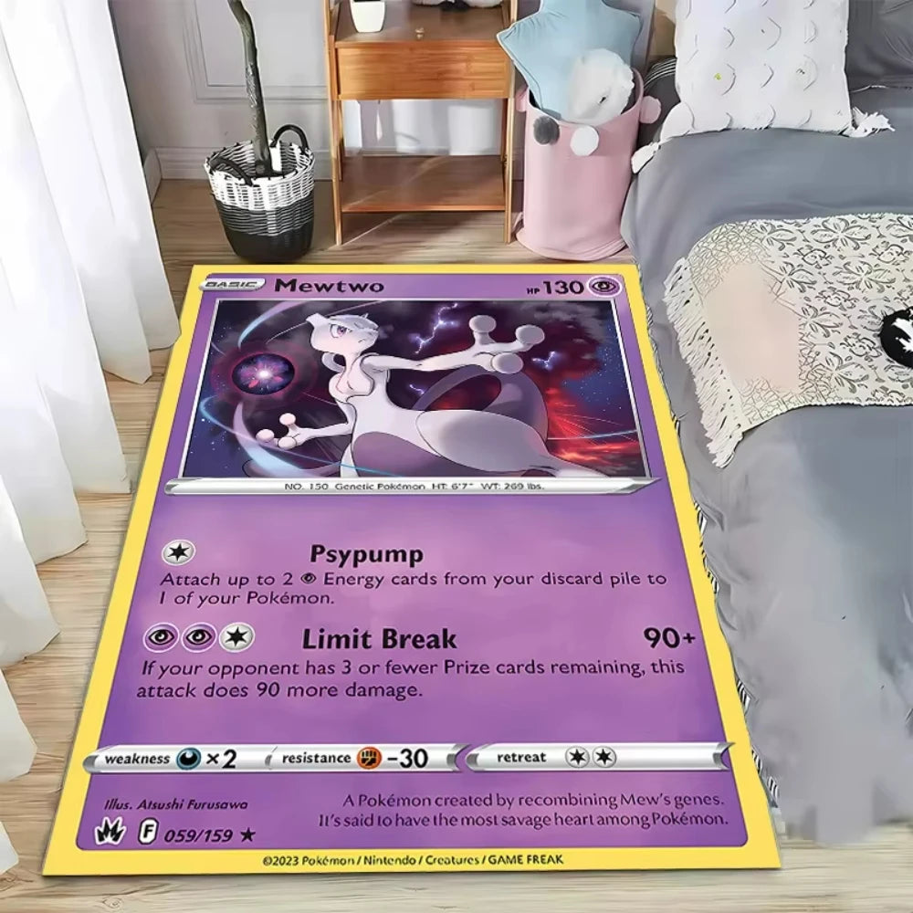 Dywan z Kartami Pokemon