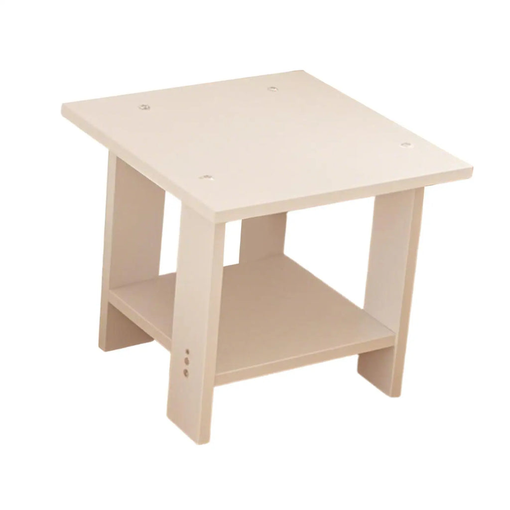 Nowoczesny, dwupoziomowy stolik nocny