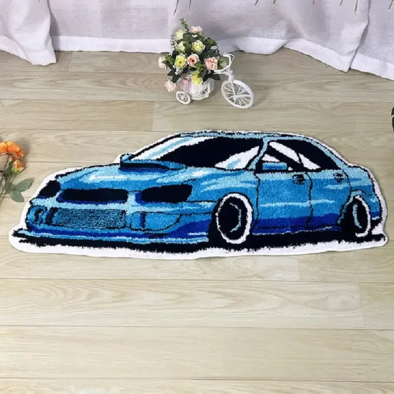 Dywan w Kształcie Samochodu z Anime