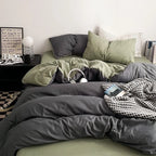 Zestaw poszewek - prześcieradło, poduszki i kołdra