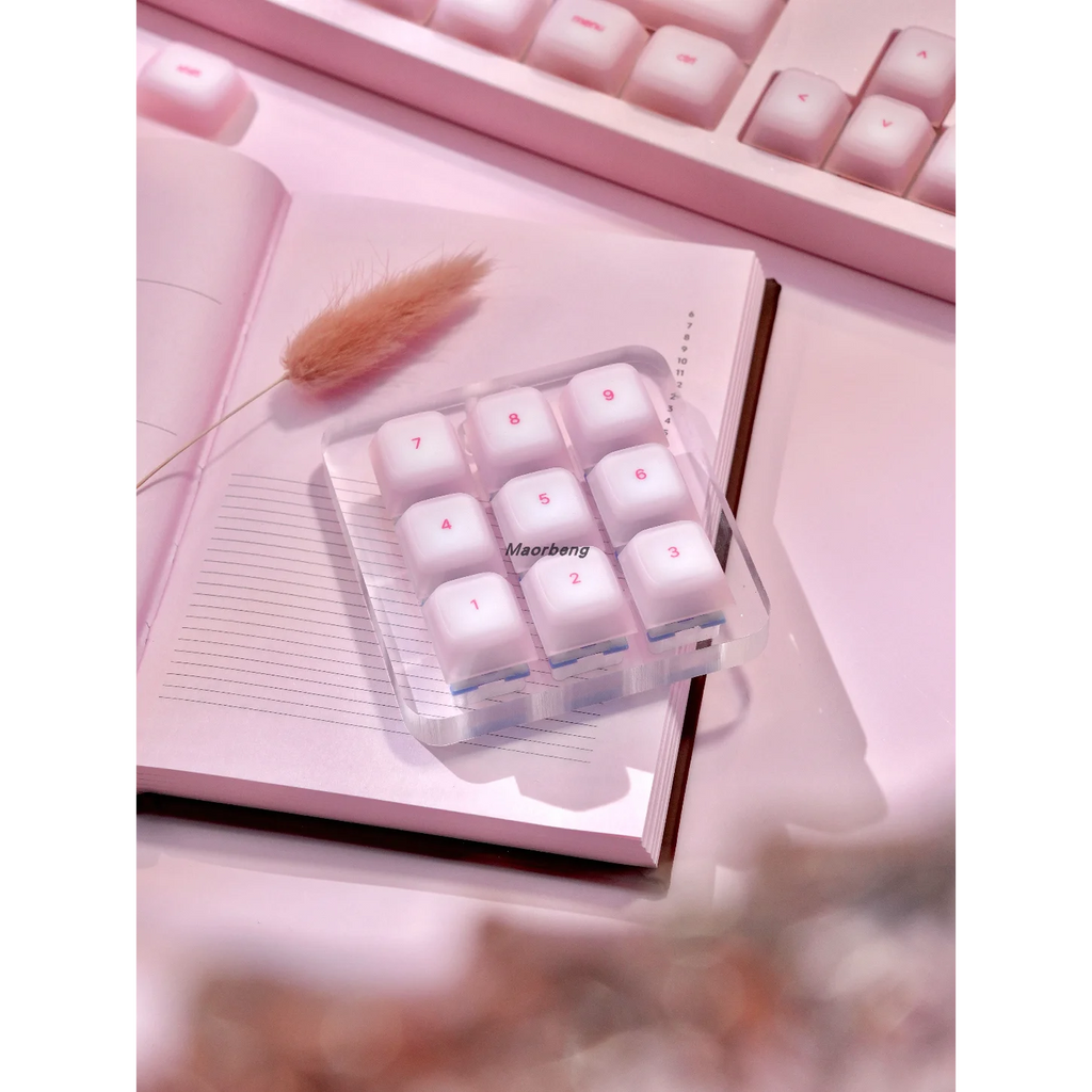 Różowa Klawiatura Mechaniczna
