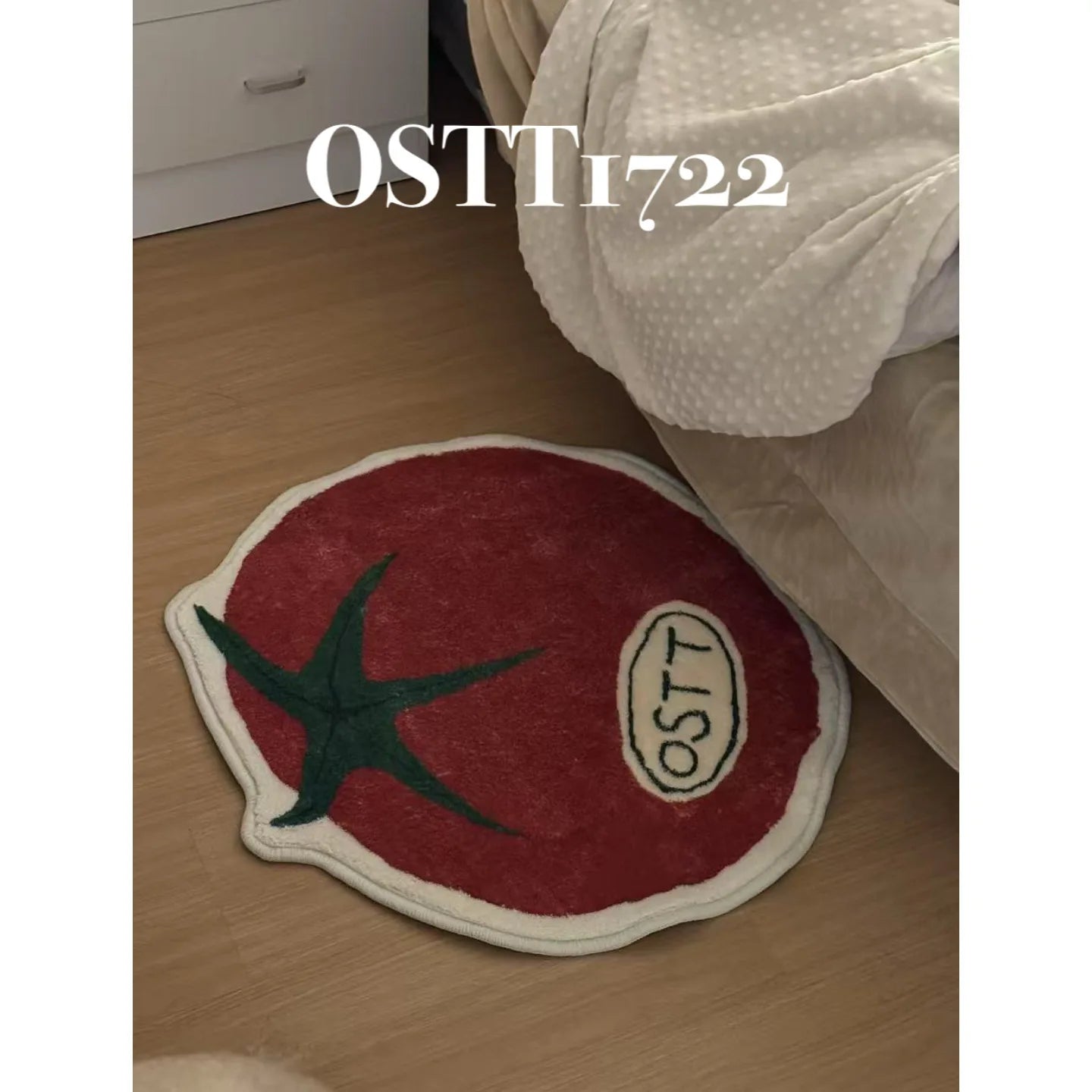 Dywan w kształcie pomidora