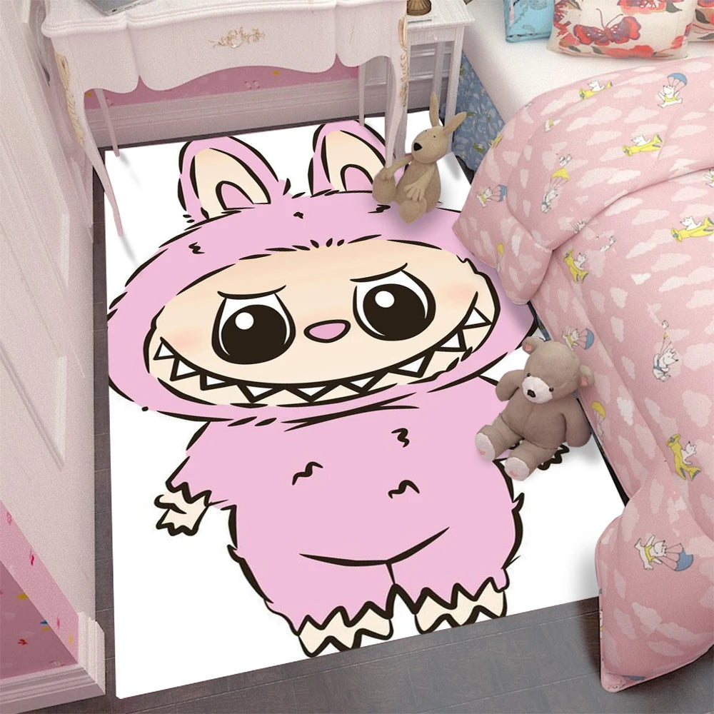 Puszysty Dywan z Bajkowym Stworkiem