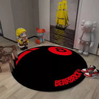 Okrągły Dywan "Kula Bilardowa nr 8"