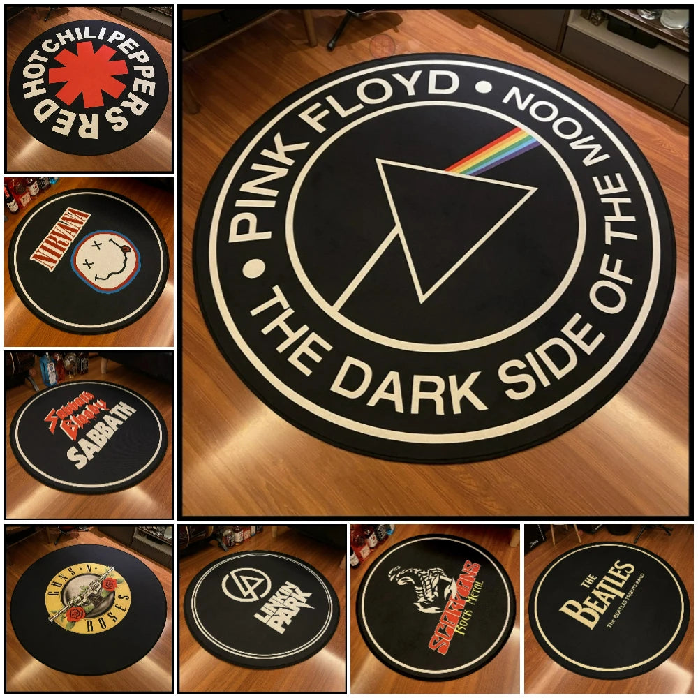 Dywan z Motywami Zespołów Rockowych