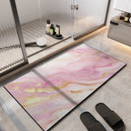 Szybkoschnąca mata łazienkowa z ziemi okrzemkowej