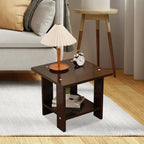 Nowoczesny, dwupoziomowy stolik nocny