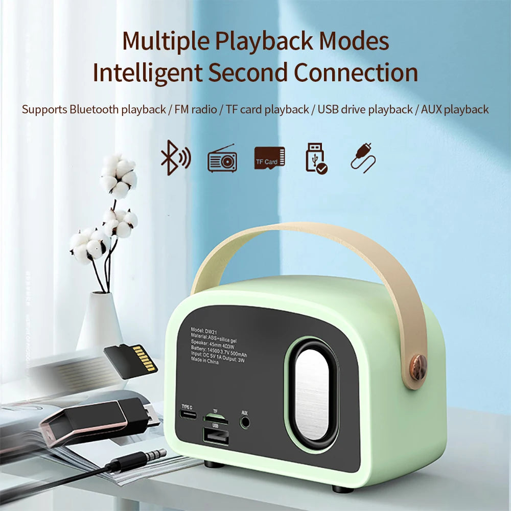 Retro Głośnik Bluetooth
