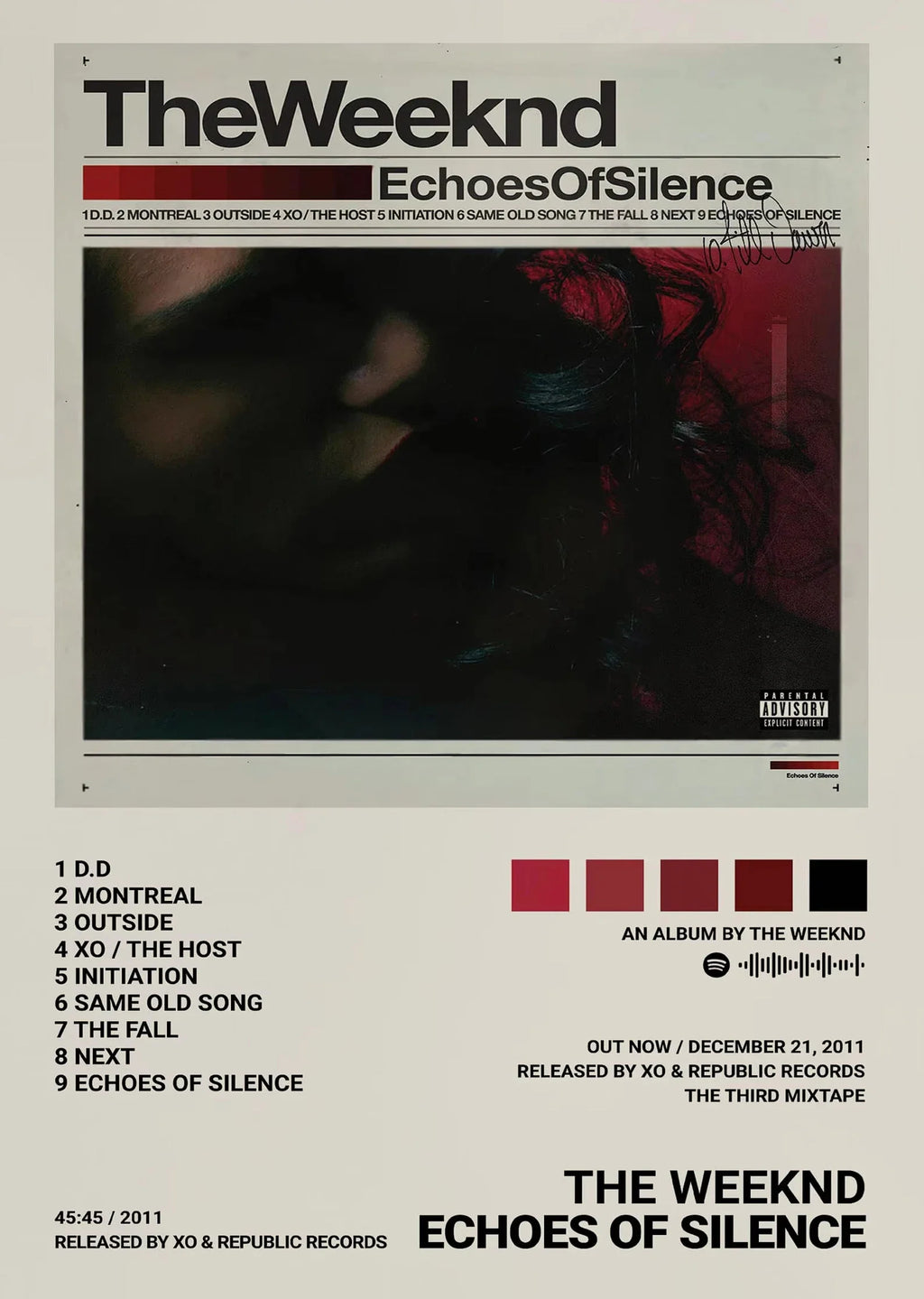 Plakat "The Weeknd"