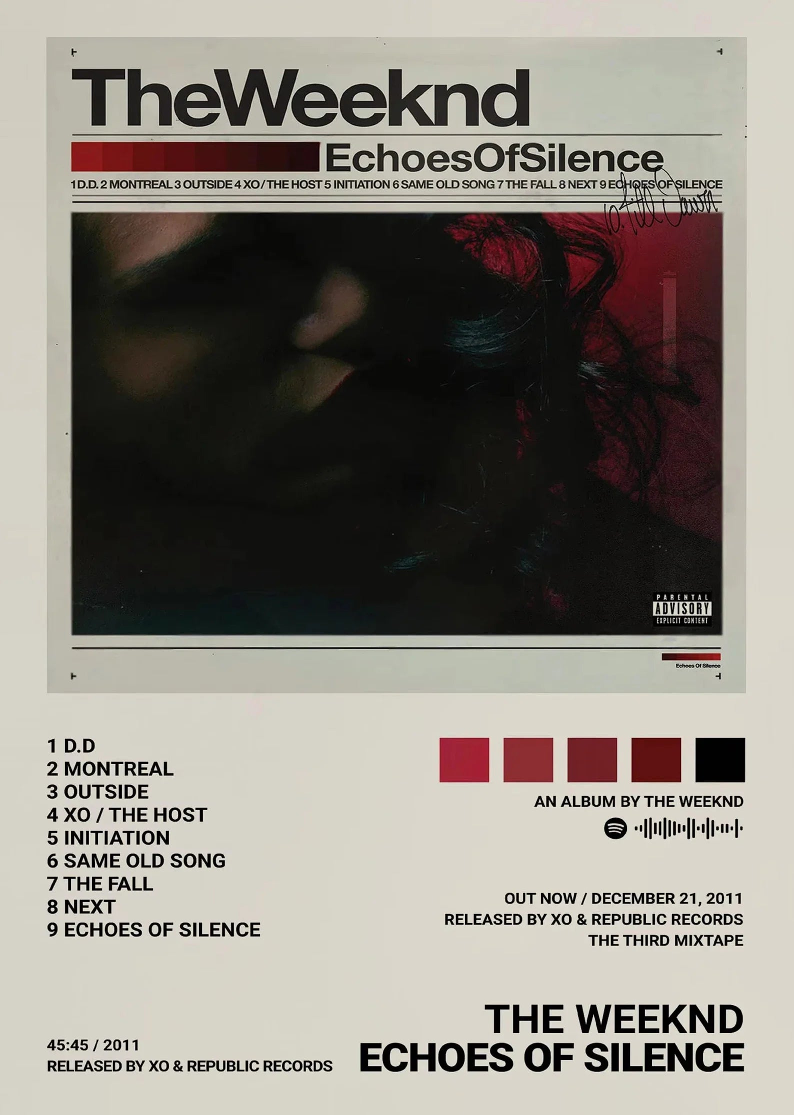 Plakat "The Weeknd"