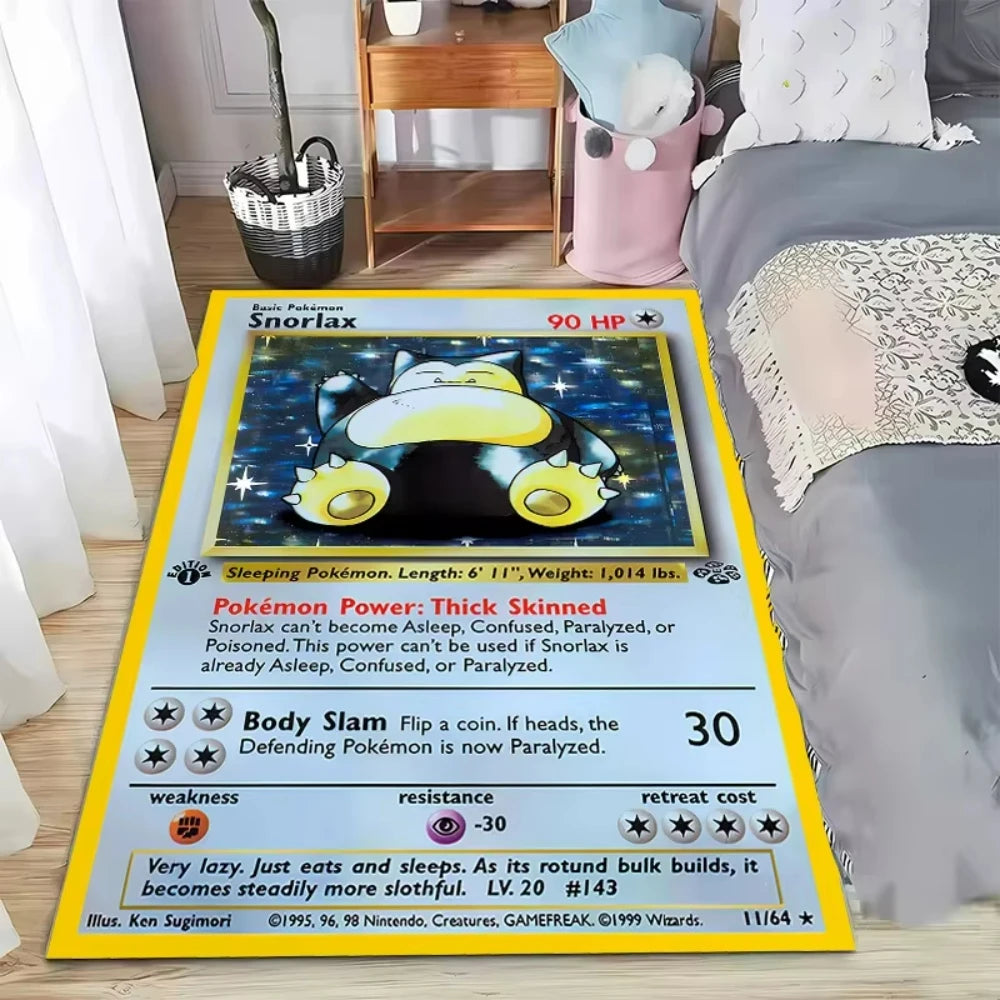 Dywan z Kartami Pokemon