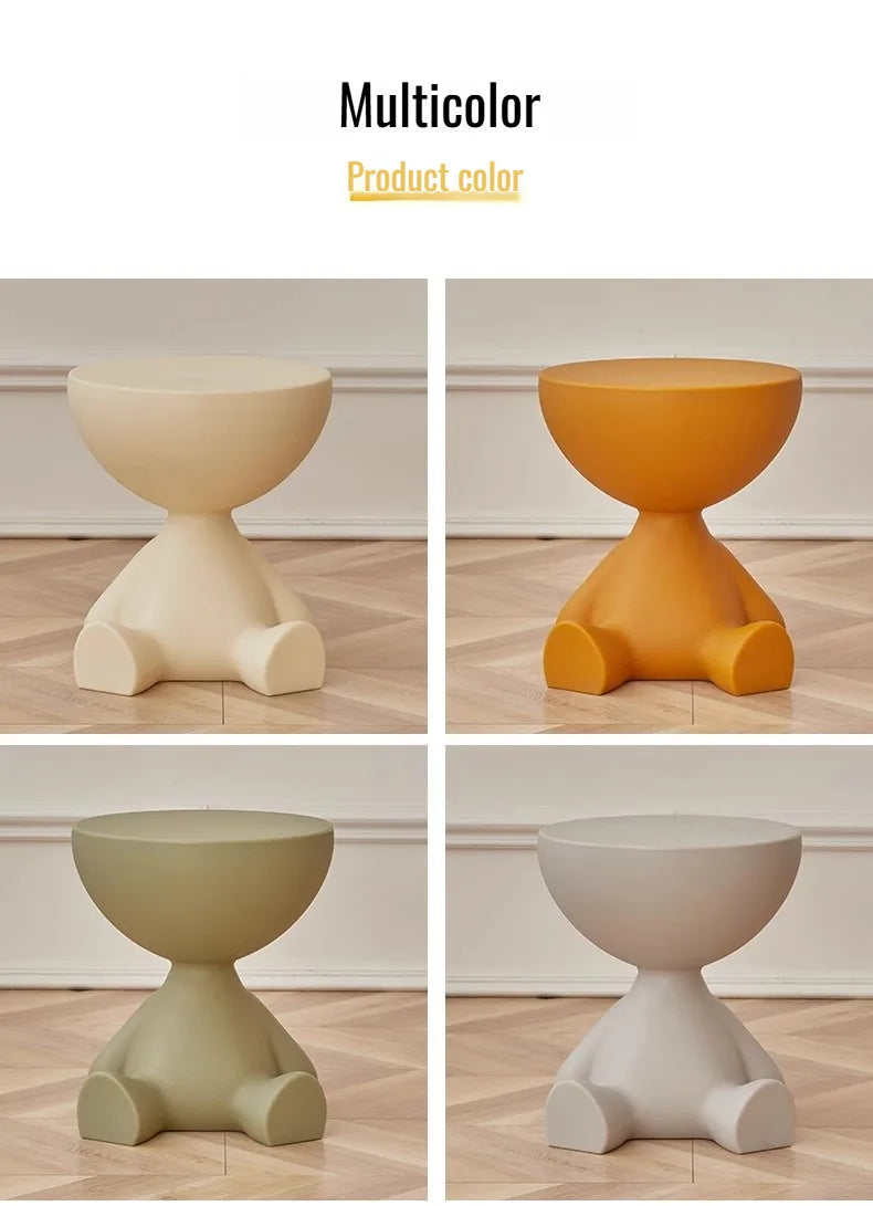 Kreatywny stolik kawowy w kształcie ludzika