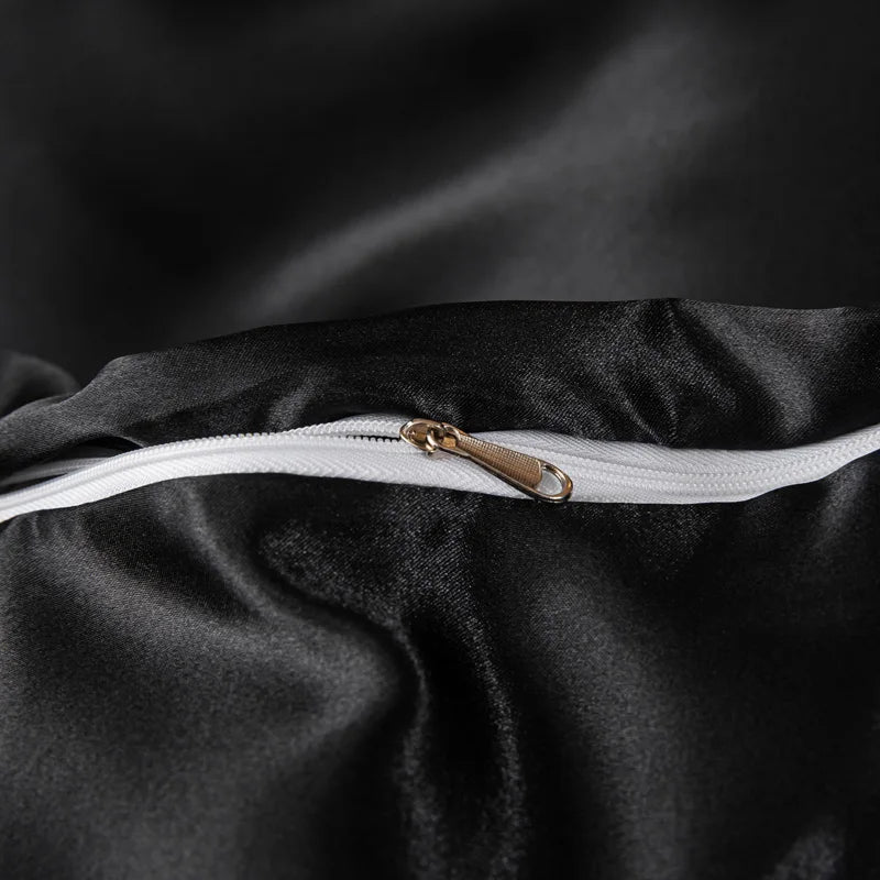 Satynowa poszewka na kołdrę