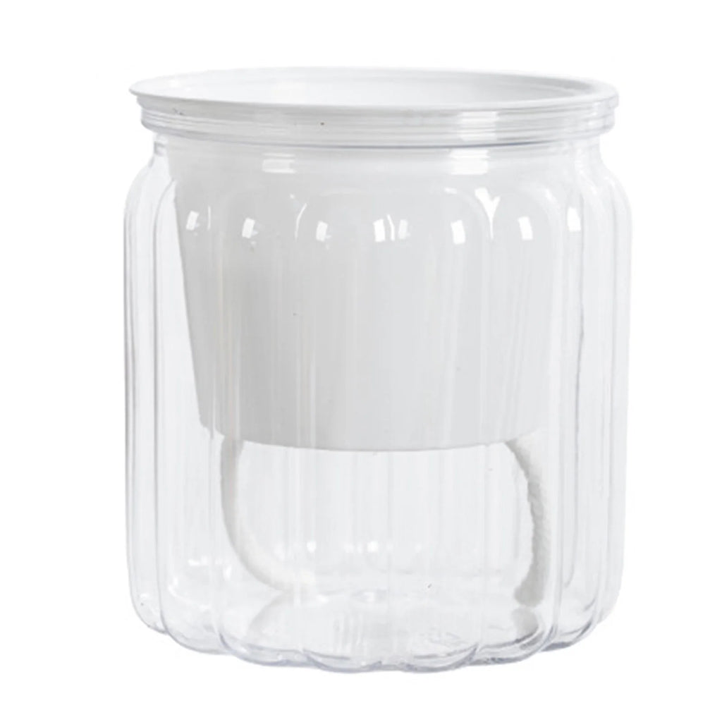 Szklany wazon w nowoczesnym stylu