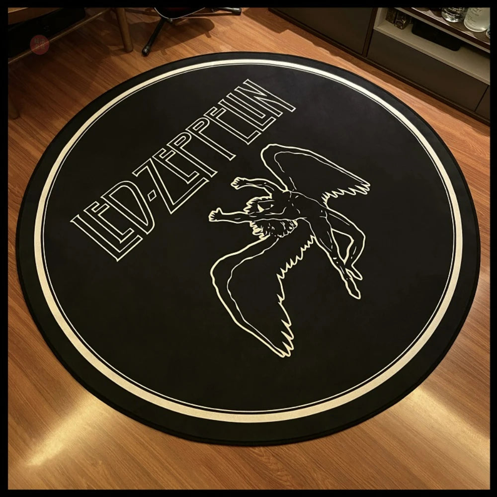 Dywan z Motywami Zespołów Rockowych