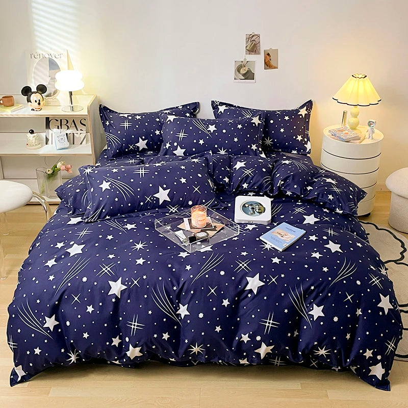 Komplet poszewek w kratę