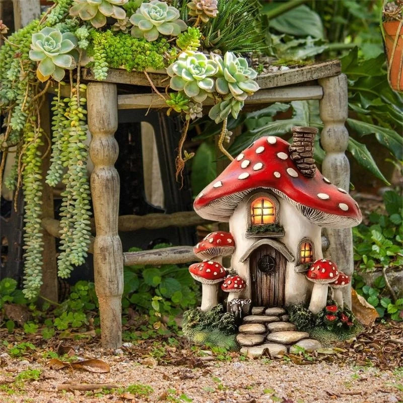 Grzybek ozdoba do ogrodu