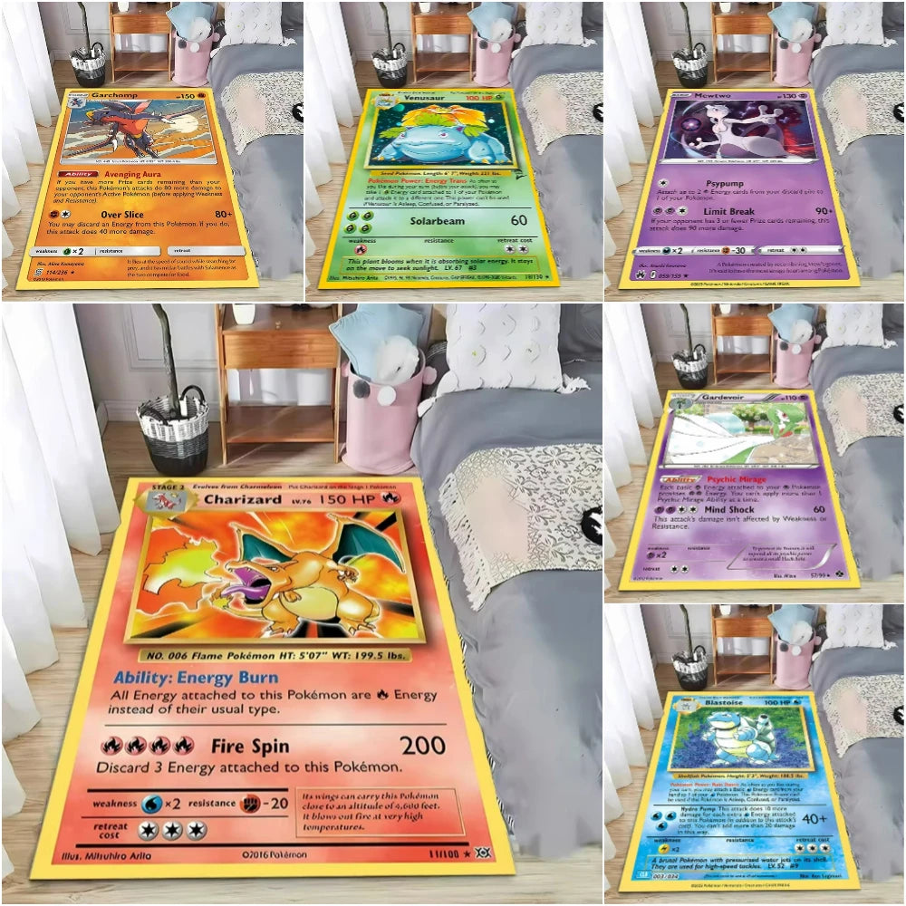 Dywan z Kartami Pokemon