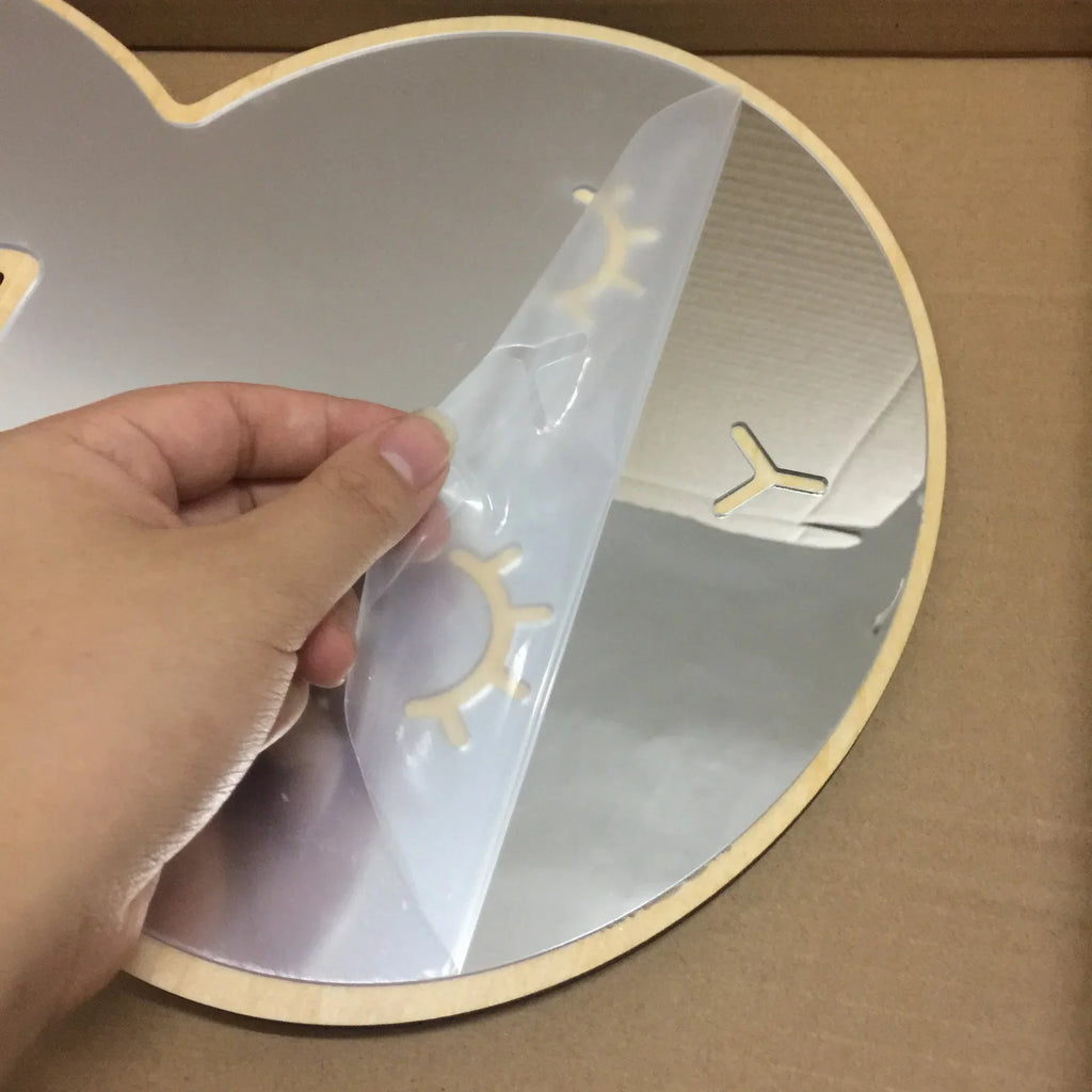 Dekoracyjne lustro akrylowe dla dzieci w kształcie misia lub królika