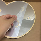 Dekoracyjne lustro akrylowe dla dzieci w kształcie misia lub królika