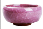 Zestaw ceramicznych miseczek do herbaty w stylu japońskim