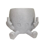 Zabawna doniczka figurka