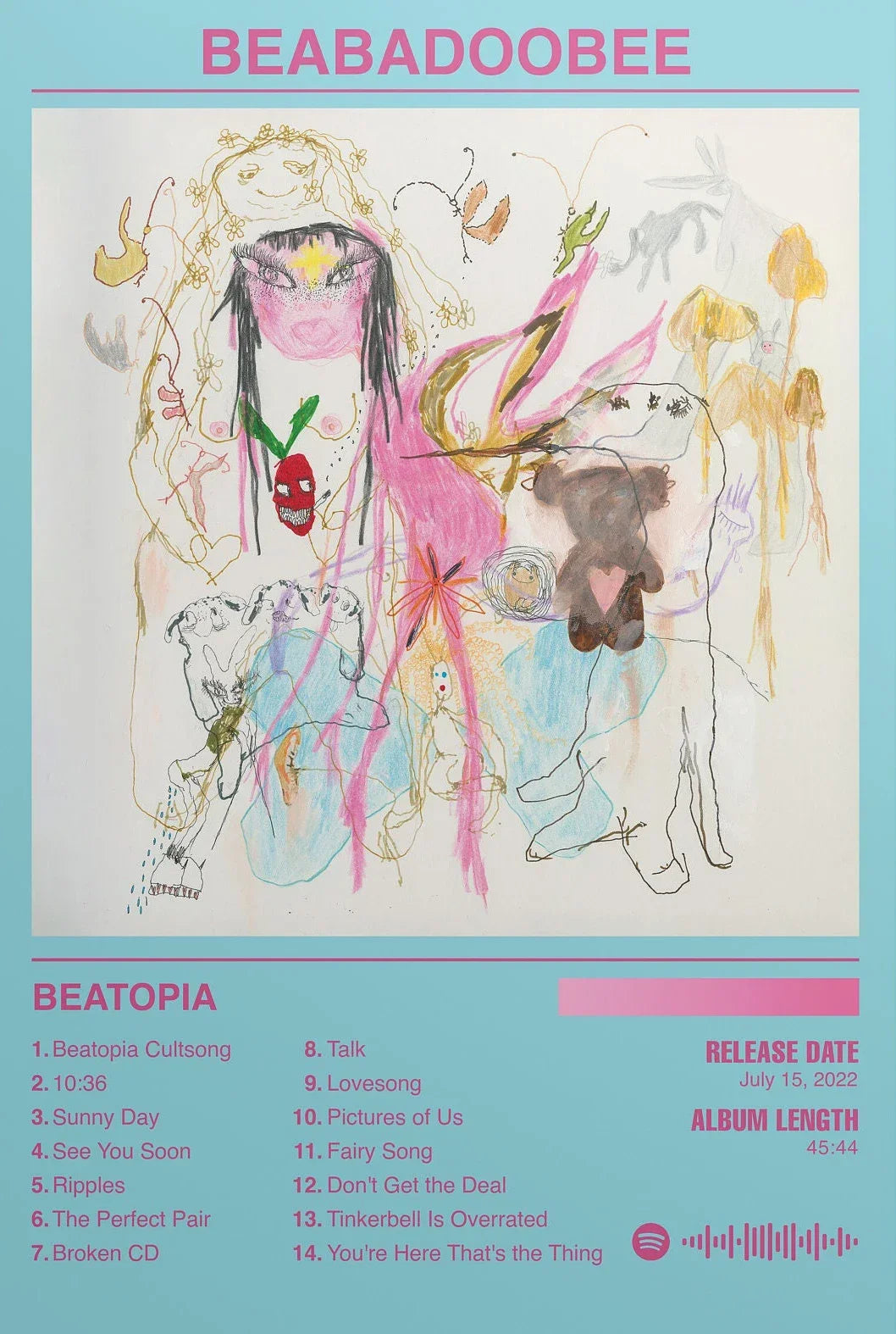 Plakaty "Beabadoobee"