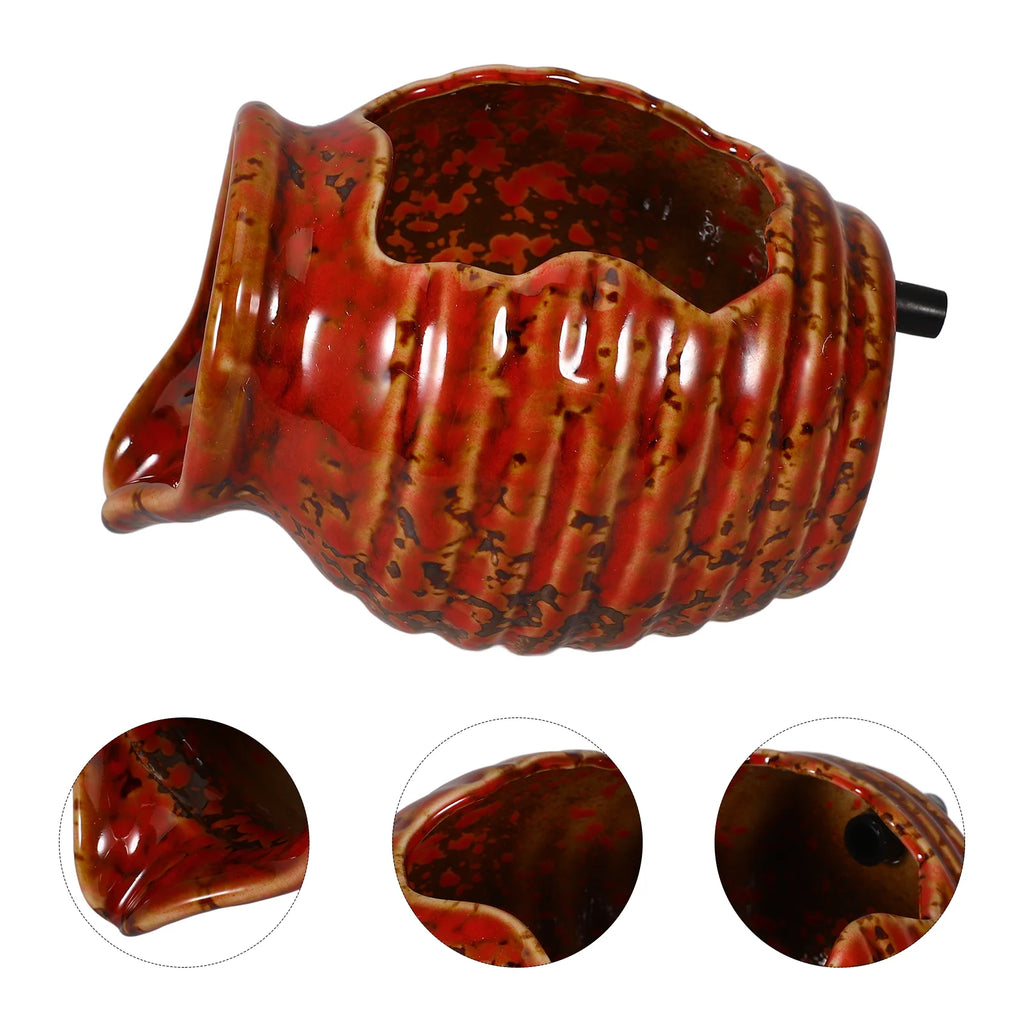 Doniczka Waza Gliniana Ozdobna