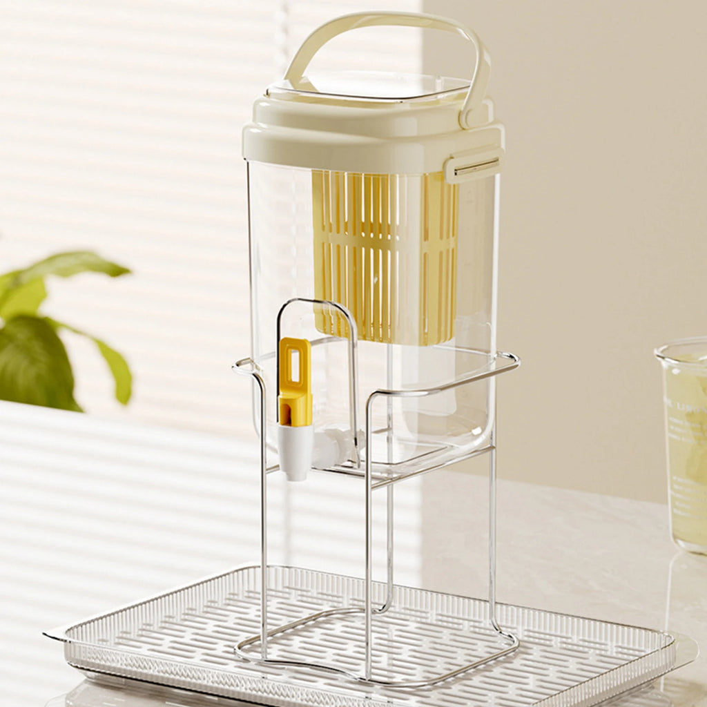 Dzbanek 2L z kranem i stojakiem - Idealny do napojów