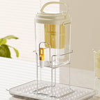 Dzbanek 2L z kranem i stojakiem - Idealny do napojów