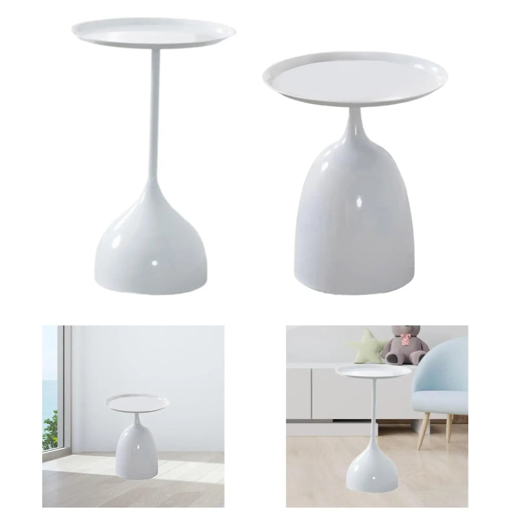 Skandynawski stolik kawowy w kształcie kieliszka