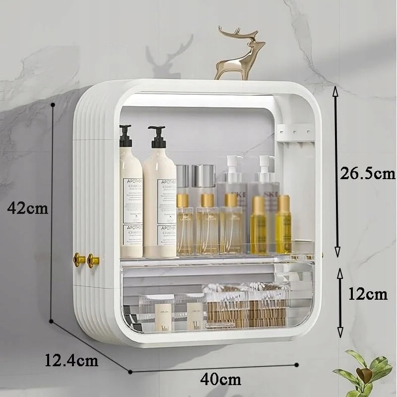 Ścienny organizer na kosmetyki Korbi