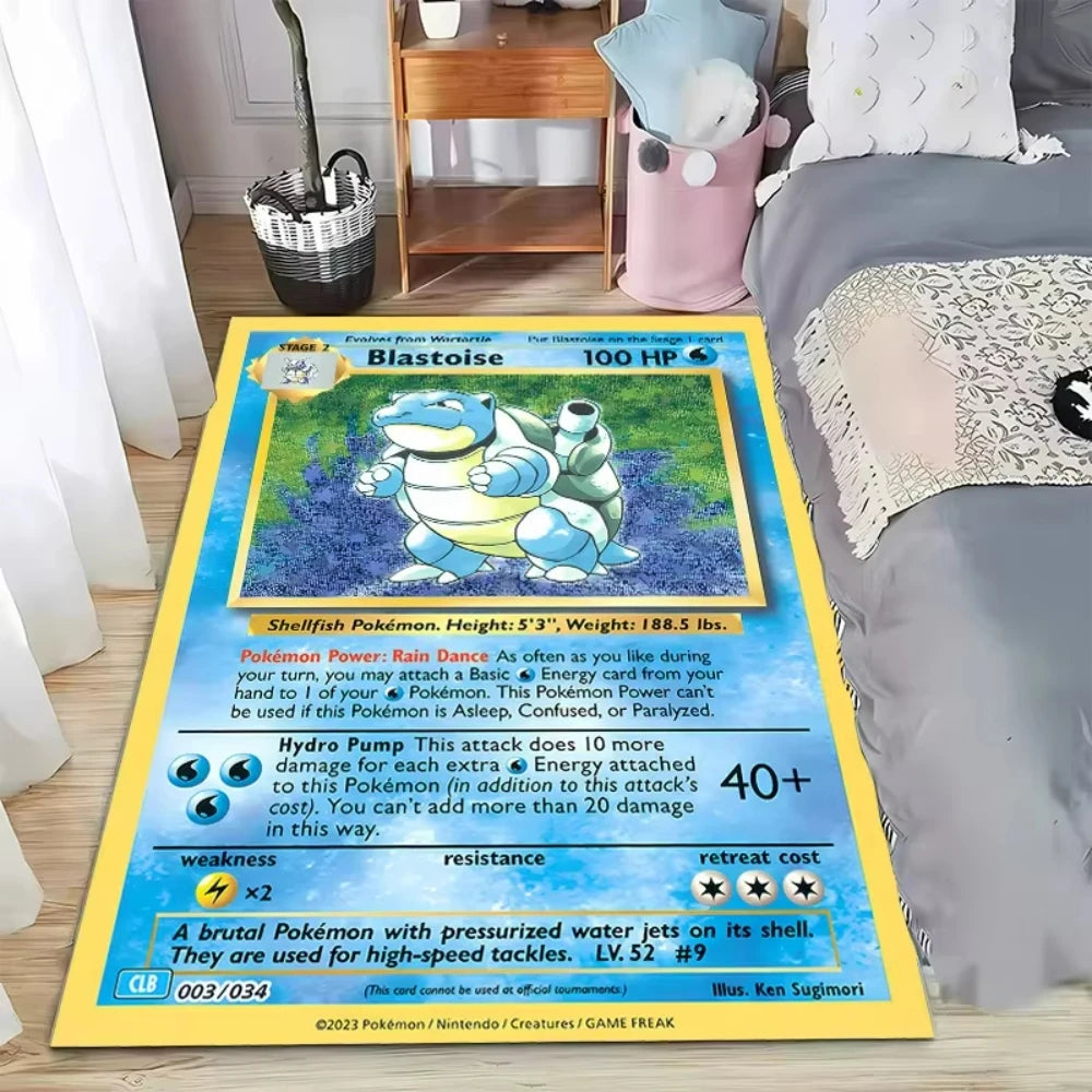 Dywan z Kartami Pokemon